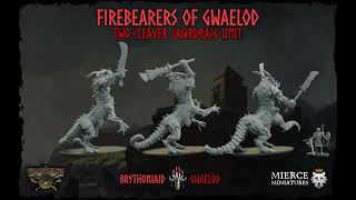 Firebearers of Gwaelod Two Cleaver Cawrdraig Unit 3x warriors [upl. by Asilana]