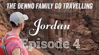 Petra The Treasury The High Place of Sacrifice  Jordan Episode 4  The Denno Family Travel Vlog [upl. by Eillen]