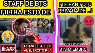 ULTIMA HORA🔴STAFF DE BTS FILTRA INFO DE 😭FILTRAN IMAGENES INTIMAS DE 😱noticiasdebtsreciente [upl. by Campbell517]