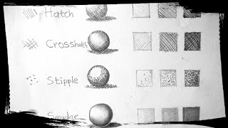 TOP FOUR SHADING TECHNIQUES YOU MUST KNOW [upl. by Eninahs672]