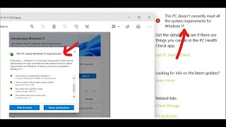 Fix PC Health Check App Says PC Meets Windows 11 Requirements But Windows 10 Update Says It Doesnt [upl. by Khalsa]