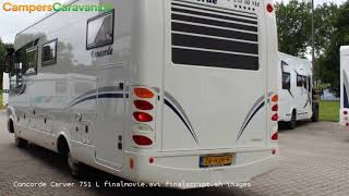 Concorde Carver 751 L  zonder hefbed  AUTOMAAT [upl. by Akinar]