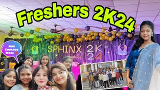 Freshers Party 2K24🥳 School of Zoology🫶 Gangadhar Meher University Sambalpur vlog gmuniversity [upl. by Farley]