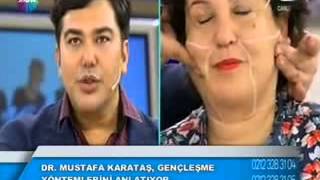 VShape Ameliyatsız Yüz Germe Uygulaması  Gülben Ergen Show [upl. by Ko262]