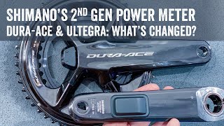 Shimanos New R9200P8100P Power Meters Technical Differences [upl. by Anelleh]