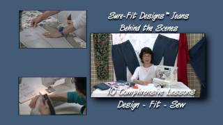 Jeans Designing Fitting amp Sewing Course  DVD Highlights  SureFit Designs™ [upl. by Aliuqaj671]