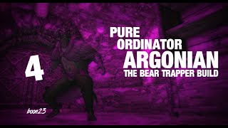 Skyrim Pure Ordinator Argonian Bear Trapper Build Part 4 [upl. by Sirrah]