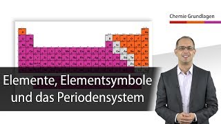 Elemente Elementsymbole und das PSE  Chemie Grundlagen [upl. by Carrelli]