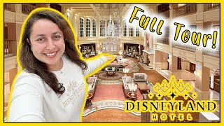 DISNEYLAND HOTEL in Paris 👑 FULL TOUR Lobby Shop Restaurants amp MORE  Disneyland Paris 2024 [upl. by Epp]