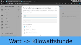 ⚡Leistung W in Energie kWh umrechnen  Home Assistant  ElektrikTrick [upl. by Nailluj]