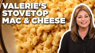 Valerie Bertinellis Stovetop Mac and Cheese  Food Network [upl. by Sumaes]