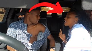 DID SHE JUST RIP MY TSHIRT💔😭🙆‍♂️GOLD DIGGER PRANK IN KENYA PART 27HOOD EDITIONDennyc Tv [upl. by Clea]