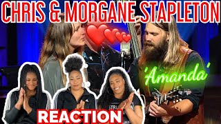 Non Country Fans React to CHRIS STAPLETON amp MORGANE STAPLETON  ‘Amanda’  UK REACTION 🇬🇧💕 [upl. by Gladine446]