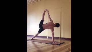 Iyengar Vasisthasana II  Ashtanga Vismamitrasana [upl. by Urina161]