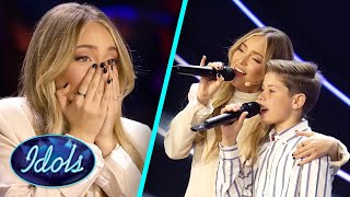 Idol Kids Audition Turns Into A Duet With Judge [upl. by Crawley]