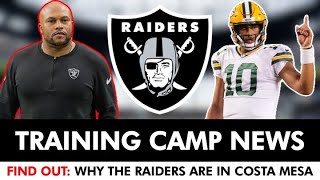 Las Vegas Raiders Training Camp News amp Practice Schedule  Today’s NFL News amp Rumors [upl. by Emee]