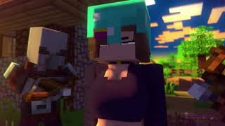 minecraft animation fyp jenny warden jennymod [upl. by Ahsieyk]