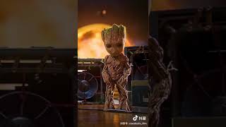 Baby Groot  Come and Get Your Love Guardians Of The Galaxy  Guardianes de la Galaxia Intro song [upl. by Notffilc]