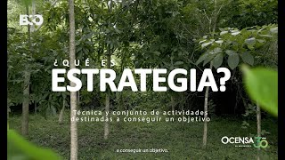 ¿Qué es estrategia [upl. by Senalda]