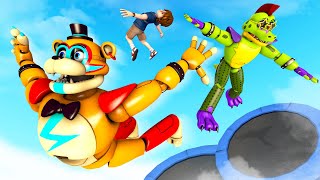 FNAF 9 SB Trampoline Fails amp Ragdolls  GMOD  Episode 118 [upl. by Trever541]