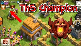 Th5 In Champion League  Th5 Barch AttacksEpic Defence  clashwithduplex [upl. by Anazraf]