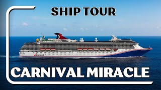 Carnival Miracle Ship Tour [upl. by Lekcim]