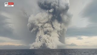 Tonga volcanic eruption in 2022 affecting Australias weather [upl. by Leicester]