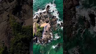 Ilha Pituã Praia de Itapoã  ES quotDJI Mini 4 Proquot [upl. by Neelloj731]