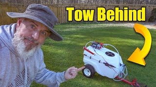 Tow Behind Sprayer for Lawns [upl. by Lemyt]