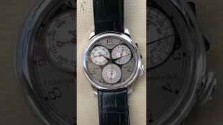 FP Journe  Centigraphe Souverain Platinum fpjourne watch shorts youtubeshorts trending [upl. by Tiedeman]