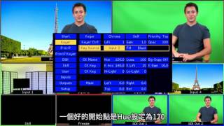 Datavideo SE700 HD 4通道導播機 Chroma Key的使用教學 [upl. by Ezar]