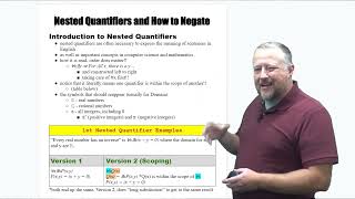 1  Introduction to Nested Quantifiers [upl. by Suiravaj463]