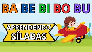 Ba Be Bi Bo Bu  Aprender as Sílabas  Alfabetização Infantil  Sílabas para Crianças [upl. by Akired]