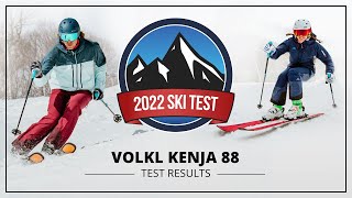 2022 Volkl Kenja 88  SkiEssentialscom Ski Test [upl. by Anoo]