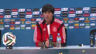 Jogi Löw Bastian Schweinsteiger oder Sami Khedira quotNach Gefühlquot  Deutschland  Algerien  WM 2014 [upl. by Anyela777]