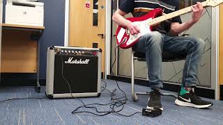 Marshall Mini Silver Jubilee Combo  Max Volume vs Bedroom Volume [upl. by Stephanus535]