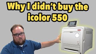 Why I didnt buy the Uninet iColor 550 printer  vlog 282  Print Shop Updates [upl. by Nhguaval]