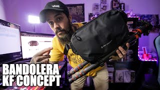 NUEVA MOCHILA KF CONCEPT BANDOLERA  SLING BAG REVIEW [upl. by Karol]