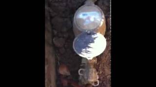 How to turn off your water meter to do repairs [upl. by Sternick]