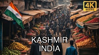 🇮🇳 Kashmir India STUNNING Walking Tour in 4K 60FPS [upl. by Fornof925]