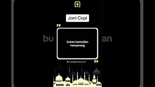 Joni Cepi islam salaf menitijalanlurus [upl. by Daisey]