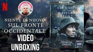 VIDEO UNBOXING NIENTE DI NUOVO SUL FRONTE OCCIDENTALE 4K ULTRAHD  BLURAY [upl. by Noved]