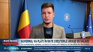 Ministerul de Finanțe va plăti în rate creșterile de salarii ale judecătorilor și procurorilor [upl. by Aniral103]