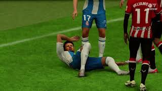 Gameplay FC 24  Athletic Club vs RCD Espanyol  La Liga  20242025 [upl. by Nevla]