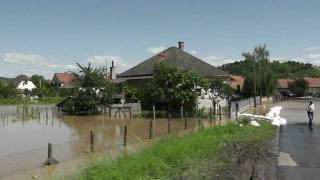 Árvíz Szendrőn  Flood in Szendrő [upl. by Kenay271]