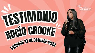 IMPACTANTE TESTIMONIO DE ROCIO CROOKE [upl. by Nylrehs]