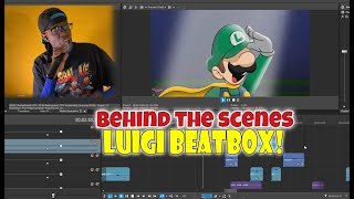 Luigi Beatbox Live  Cartoon Beatbox Battles DT [upl. by Roselle]