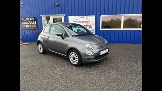 FIAT 500 10L HYBRID 70cv LOUNGE 30122020 20 924 Km 12490€ Garantie 12 mois [upl. by Tonye580]