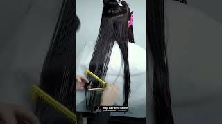 easy bun hairstyles traditional  bun hairstyle for medium hair  hairstyles girls 2024 [upl. by Adnim]