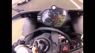 YZFR1 top speed max speed YAMAHA [upl. by Boycie944]